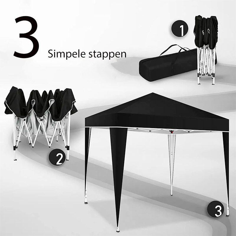 3x3m Vier-Ecken-Pop-Up-Faltzel – Outdoor Camping Exhibition Bewertung und Preis