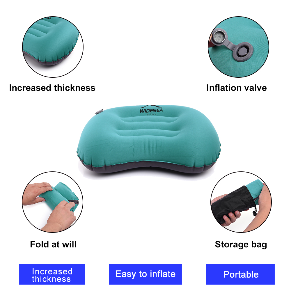 Widesea Tragbare Aufblasbare K – Camp Pillow Compressible Bewertung und Preis