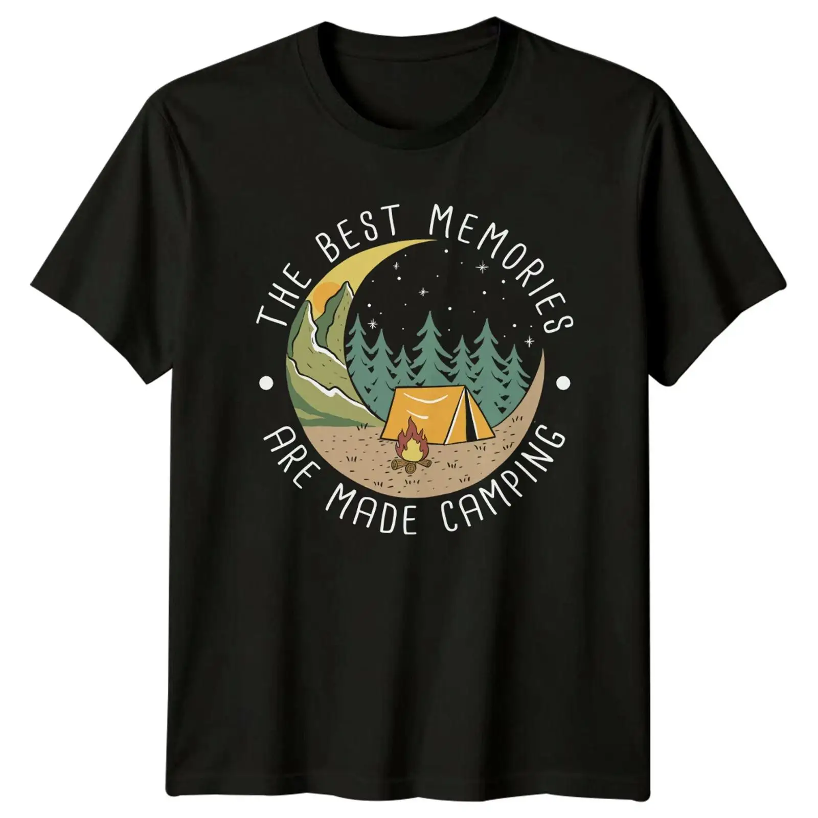 Best Memories Camping T-Shirt, – Camping Zelt Outdoor Bewertung und Preis
