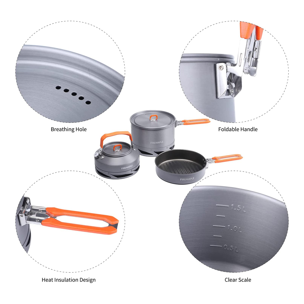 Fire Maple Camping Kochgeschir – Outdoor Camping Kitchen Set Bewertung und Preis