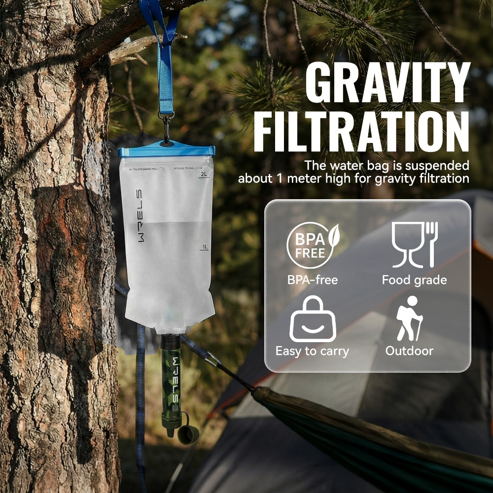 WRELS Tragbares Wasserfilterse – Portable Water Filter Bewertung und Preis