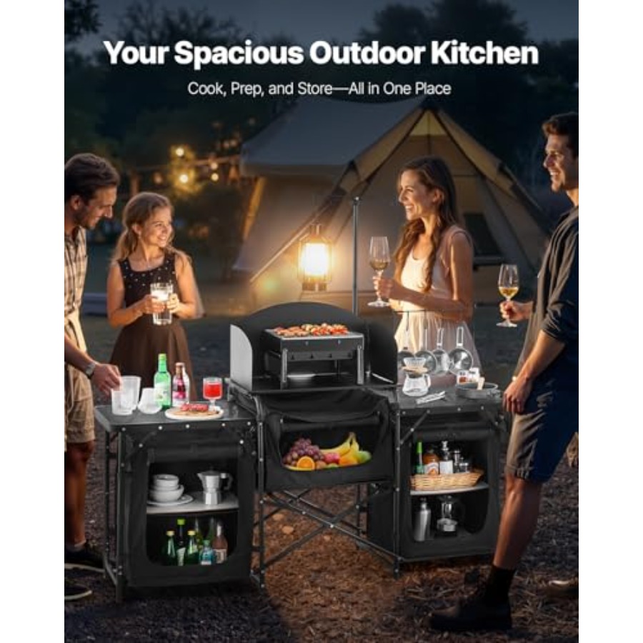 Camping-Küchentisch, Outdoor-C – Outdoor Camping Kitchen Table Bewertung und Preis