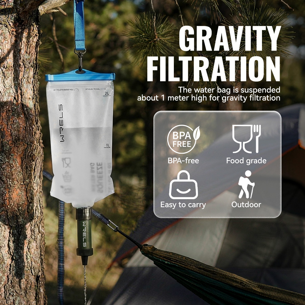 WRELS Camping & Survival Notfa – Portable Water Filter Bewertung und Preis
