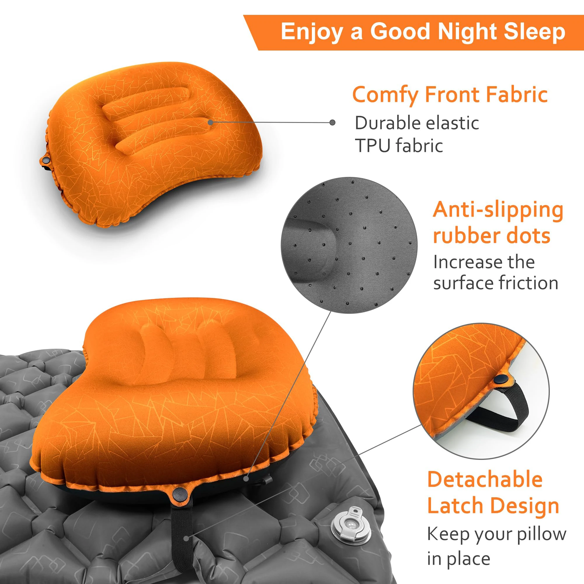 1 Stück ultraleichtes aufblasb – Camp Pillow Compressible Bewertung und Preis