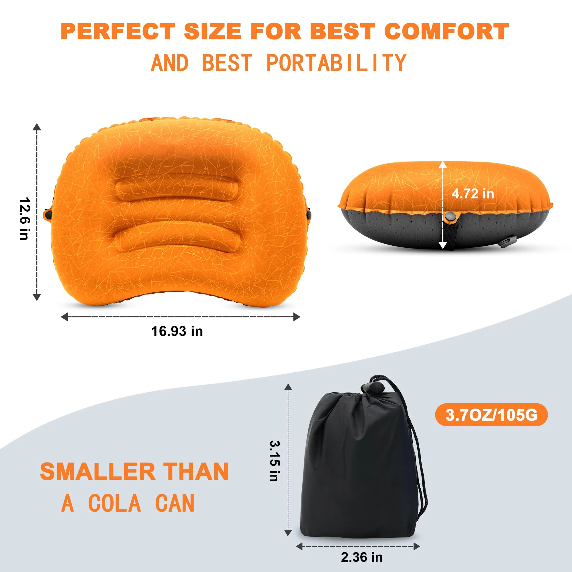 1 Stück ultraleichtes aufblasb – Camp Pillow Compressible Bewertung und Preis