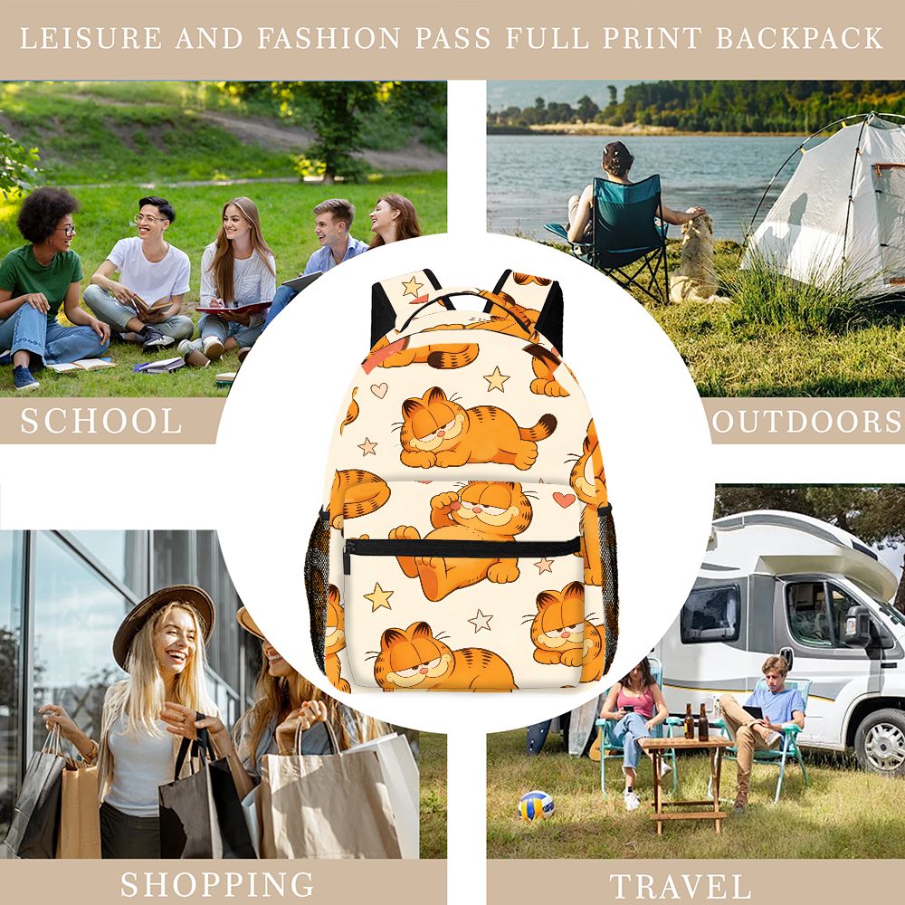 Lustiger Lazy Garfield Rucksac – Outdoor Camping Backpack Bewertung und Preis