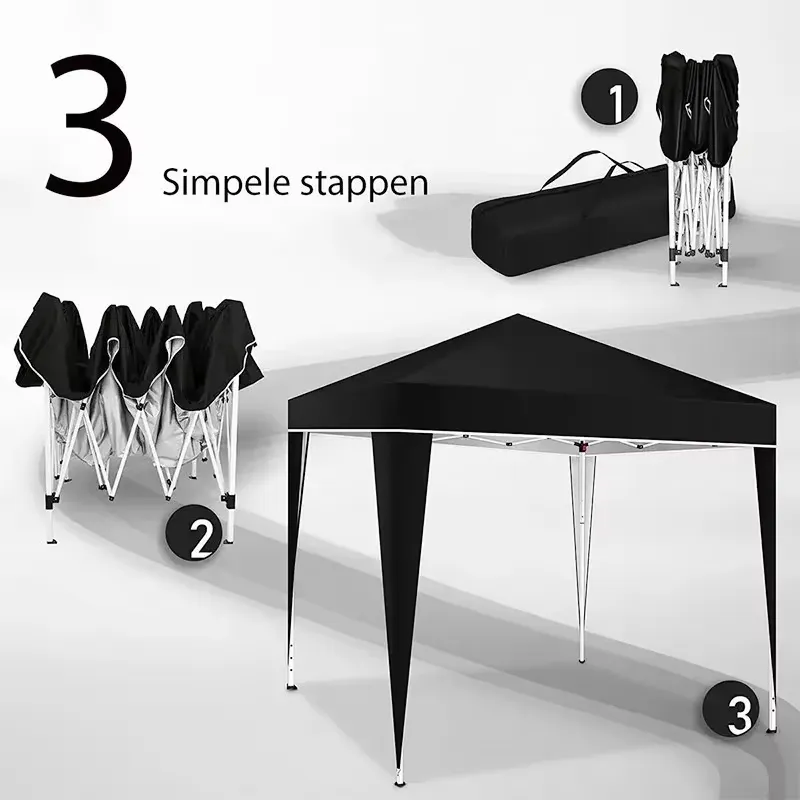 300x300x220cm Faltbares Zelt W – Outdoor Camping Exhibition Bewertung und Preis