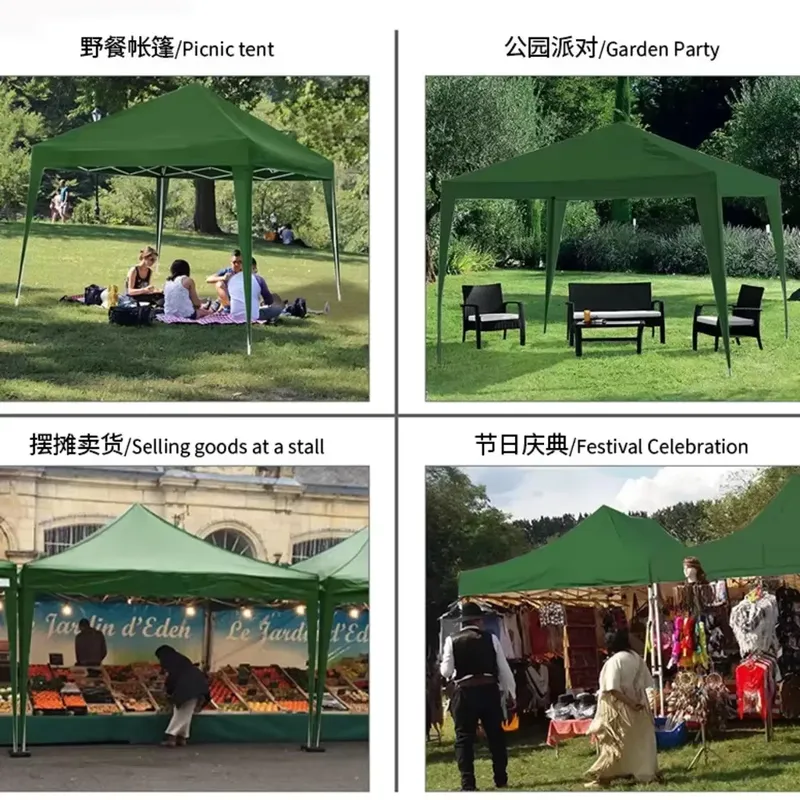 300x300x220cm Faltbares Zelt W – Outdoor Camping Exhibition Bewertung und Preis